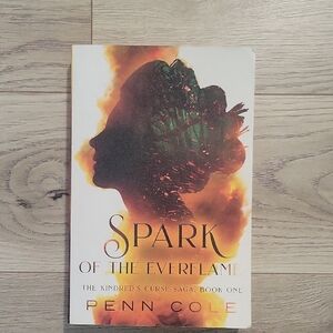 Spark of the Everflame by - Black and Orange Cover